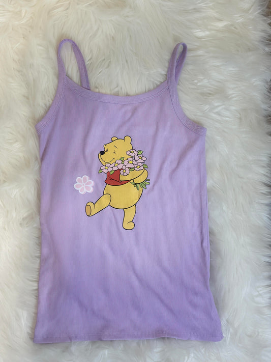 Winnie The Pooh Custom SS Tank Top