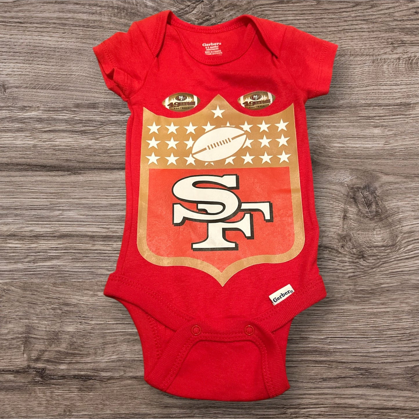 Onesie - NFL Baby – Handmade Your Favorite Team, Infant Sizes