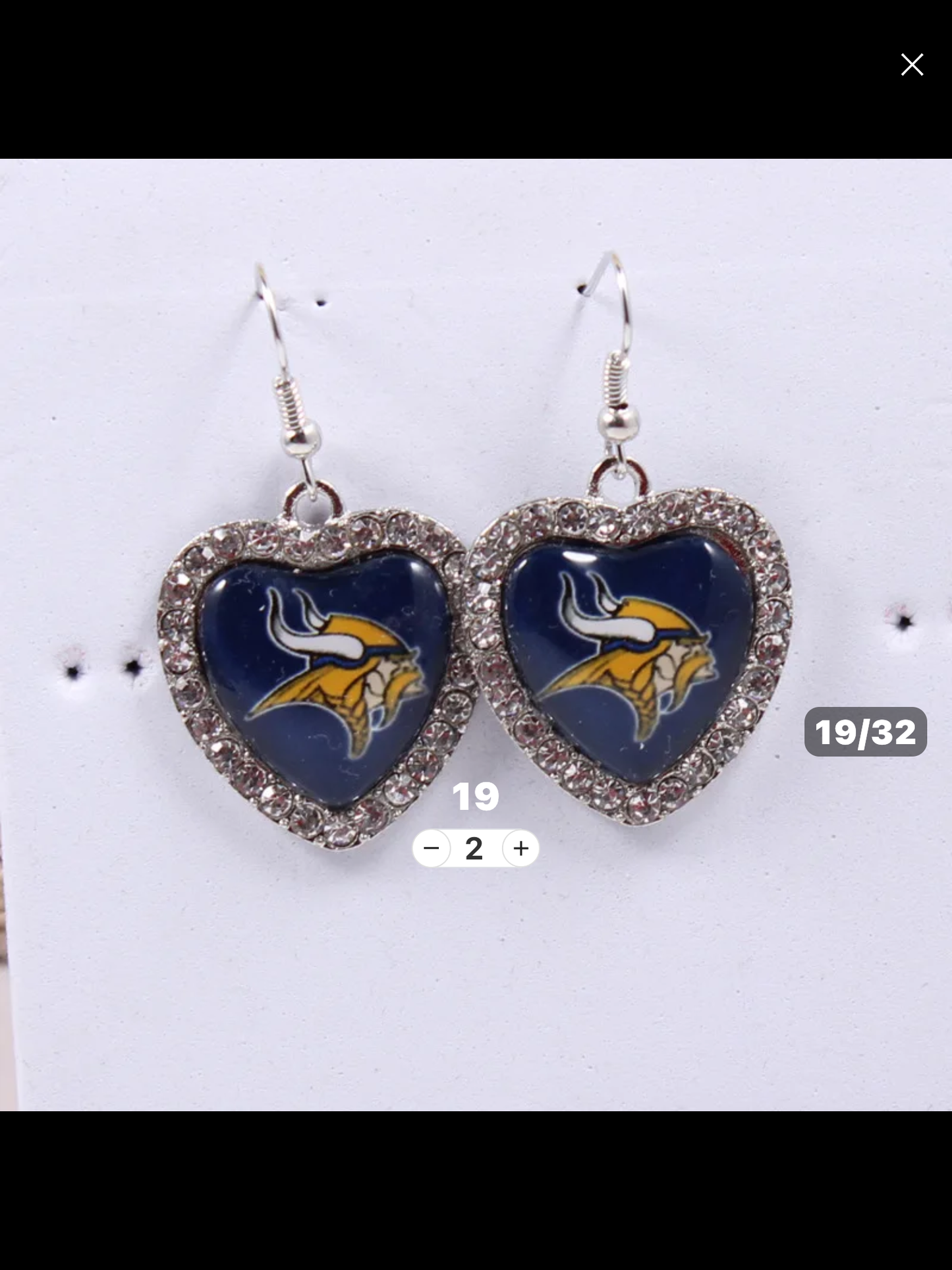 32 Team Earrings
