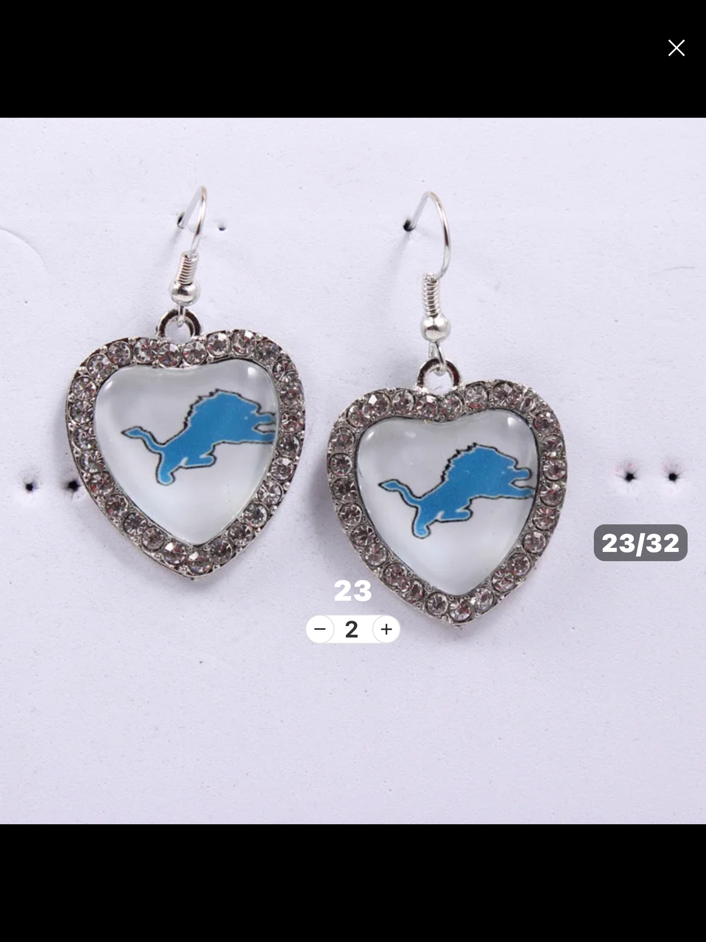 32 Team Earrings