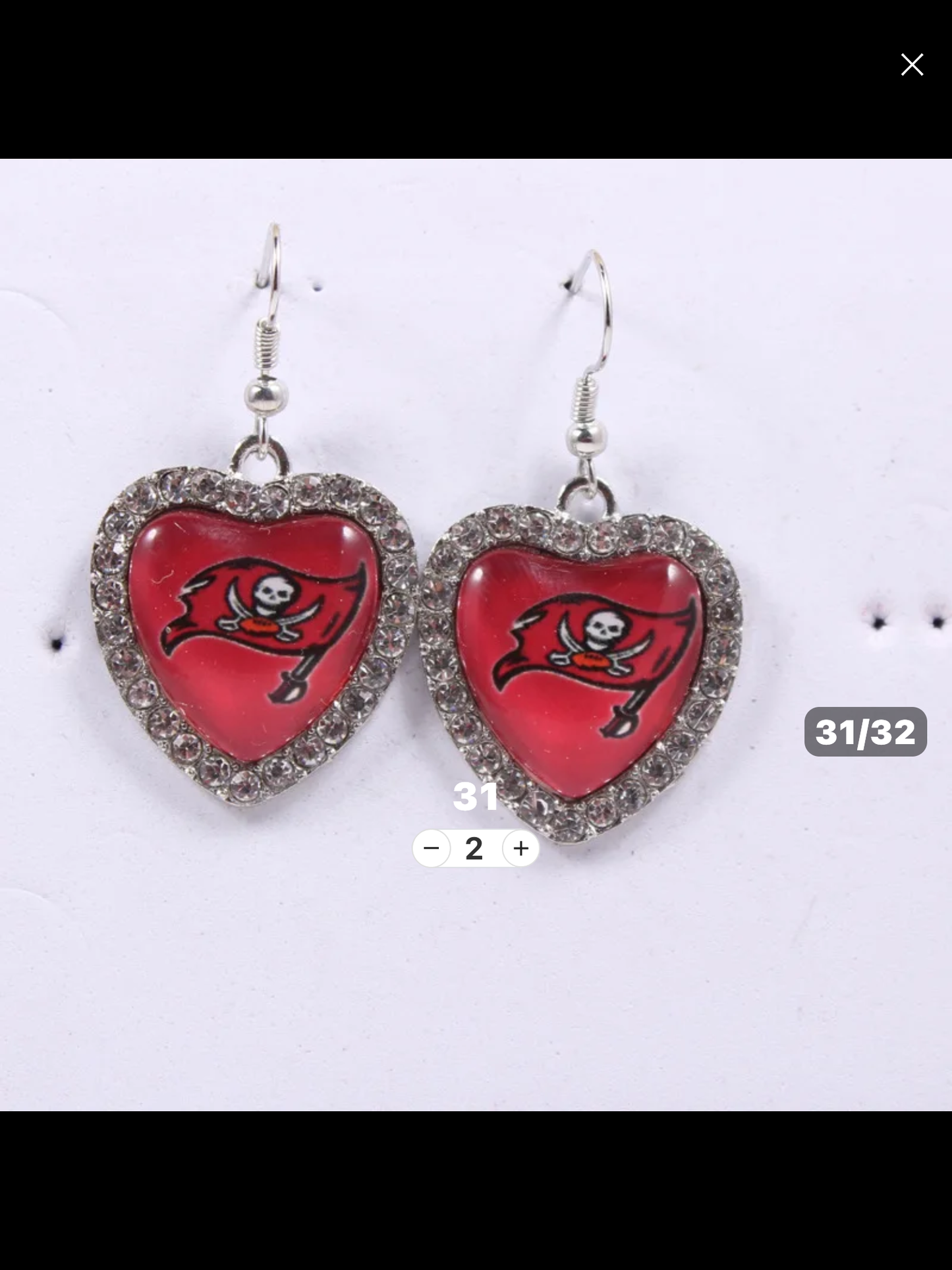 32 Team Earrings