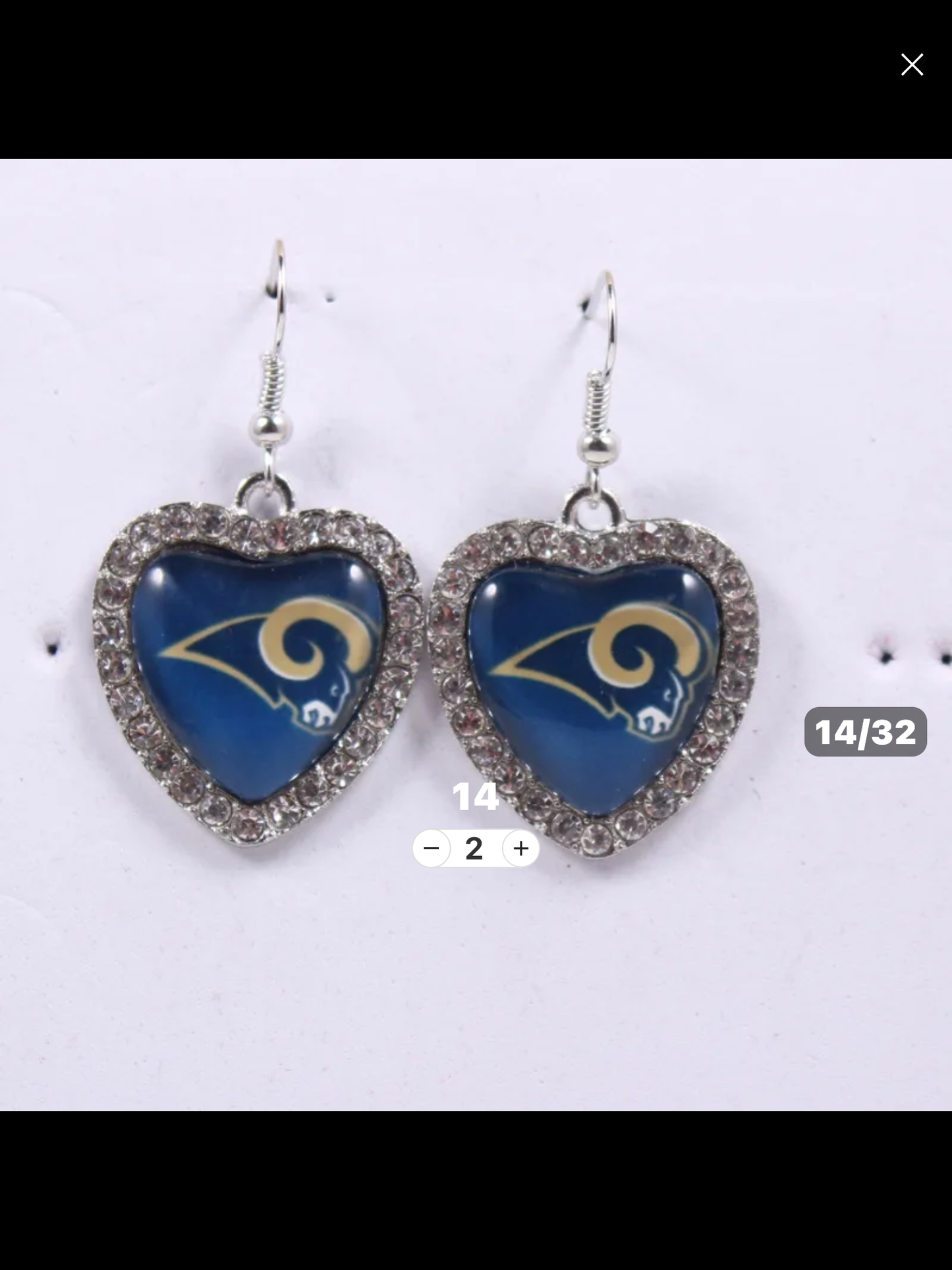 32 Team Earrings