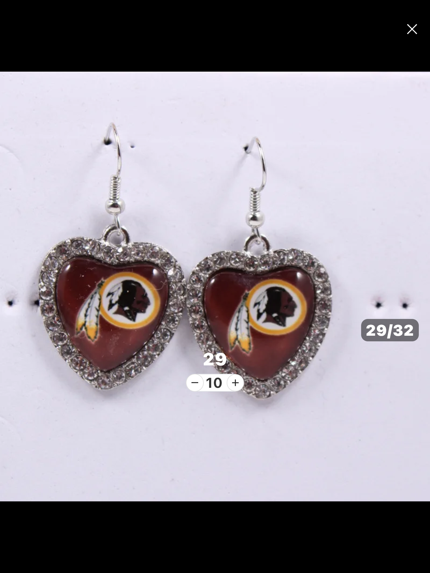 32 Team Earrings