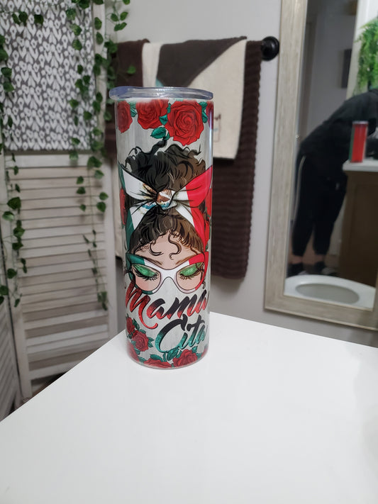 Mama Cita Custom 20 oz Skinny Tumbler