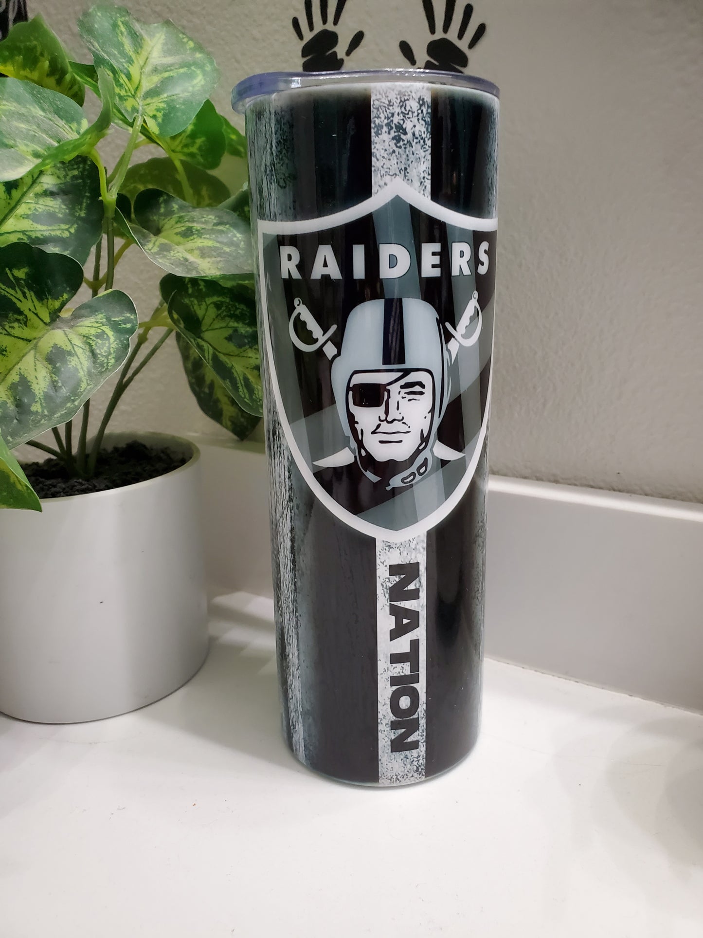 Raiders and Dodgers 20oz tumbler – A&L Brooks Designs