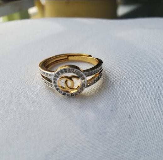 Rings Gold Plated CZ