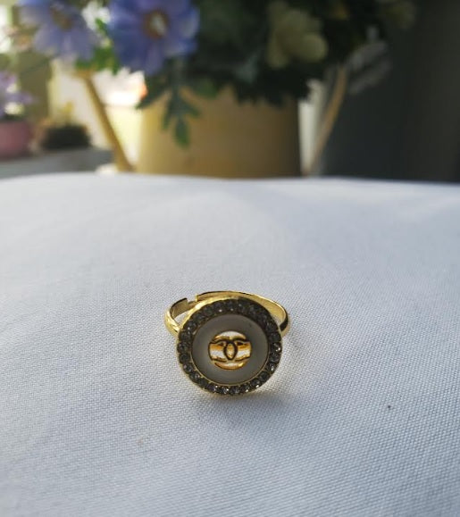 Rings Gold Plated CZ