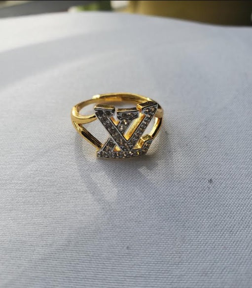Rings Gold Plated CZ