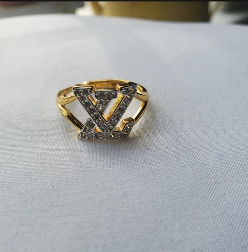 Rings Gold Plated CZ