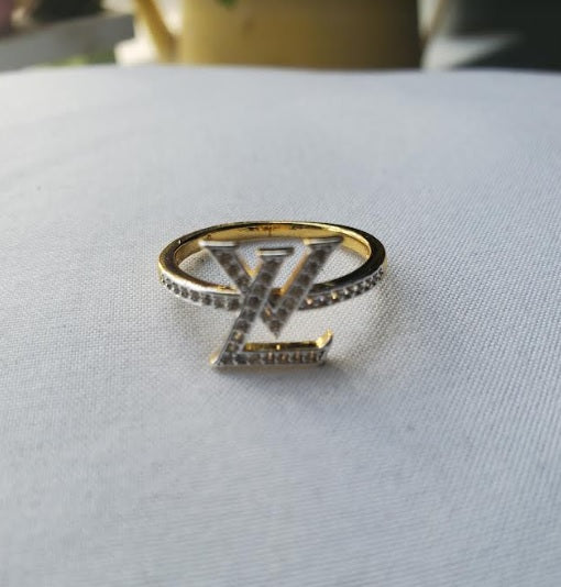 Rings Gold Plated CZ