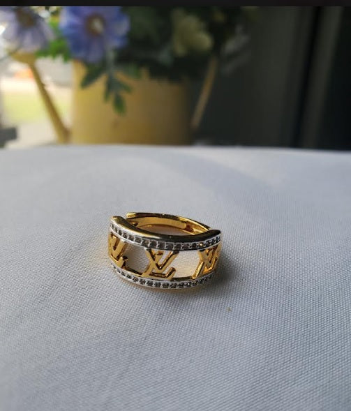 Rings Gold Plated CZ